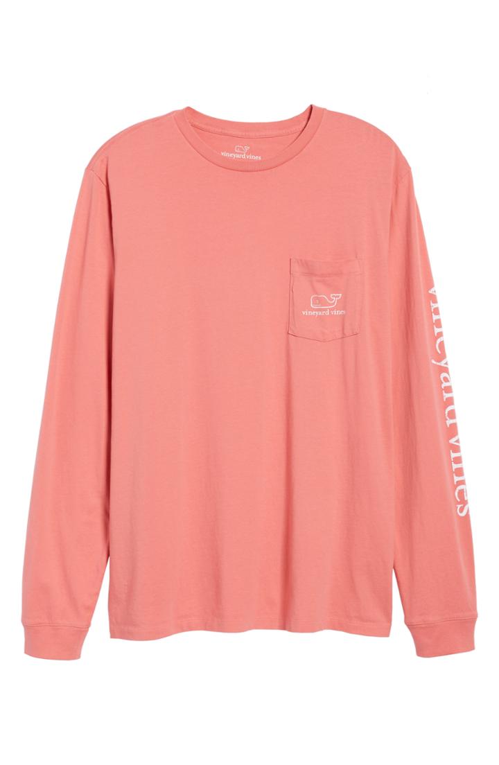 Men's Vineyard Vines Vintage Long Sleeve Pocket T-shirt