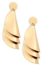Women's Sole Society Fossil Cove Statement Earrings