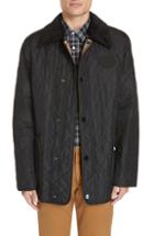 Men's Burberry Cotswold Quilted Jacket Eu - Black