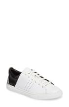 Women's Treasure & Bond Splits Two-tone Perforated Sneaker .5 M - White