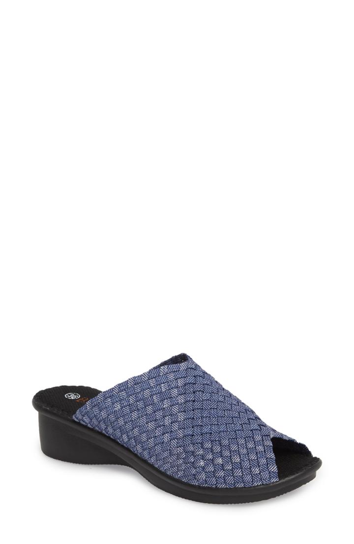 Women's Bernie Mev. Cyrene Wedge Sandal Us / 38eu - Blue