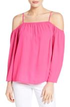 Women's Vince Camuto Off The Shoulder Blouse - Pink