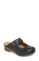Women's Dansko 'martina' Mary Jane Buckle Clog .5-7us / 37eu M - Blue