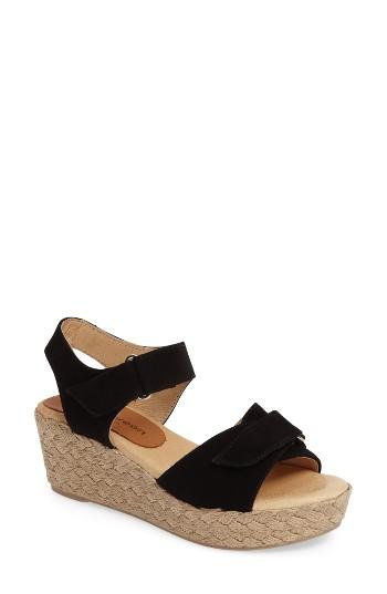 Women's Patricia Green Winnie Espadrille Sandal M - Black
