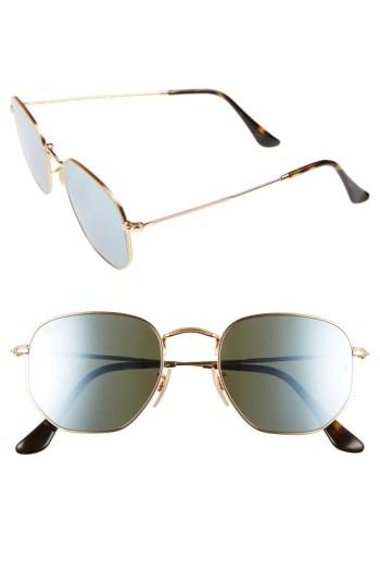 Men's Ray-ban 51mm Sunglasses - Gold Green