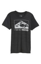 Men's Casual Industrees I'm So Hood T-shirt, Size - Black