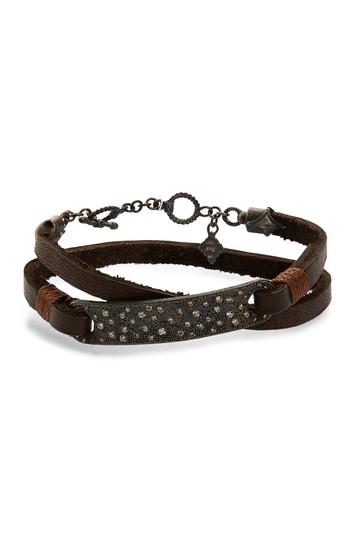 Women's Armenta Old World Wrap Bar Bracelet
