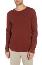 Men's Vince Regular Fit Waffle Knit T-shirt - Red