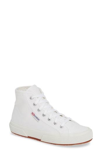 Women's Superga 2795 High Top Sneaker Us / 36eu - White