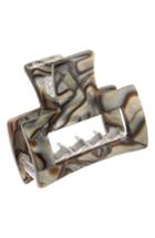 France Luxe Small Cutout Jaw Clip, Size - Metallic