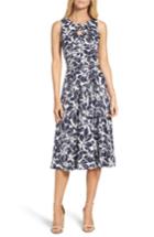 Women's Gabby Skye Belted Floral Midi Dress