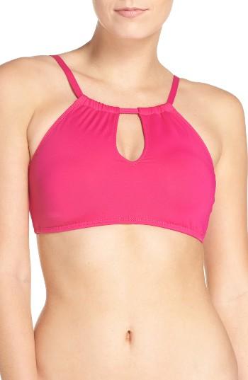 Women's La Blanca Island Goddess High Neck Bikini Top