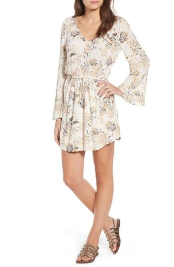 Women's O'neill Illusive Bell Sleeve Dress - Beige