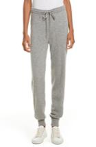 Women's Theory Athletic Stripe Cashmere Lounge Pants - Grey