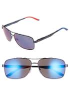 Men's Carrera Eyewear 61mm Polarized Navigator Sunglasses - Blue