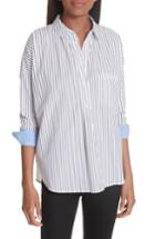Women's Joie Selinde Stripe Shirt - White
