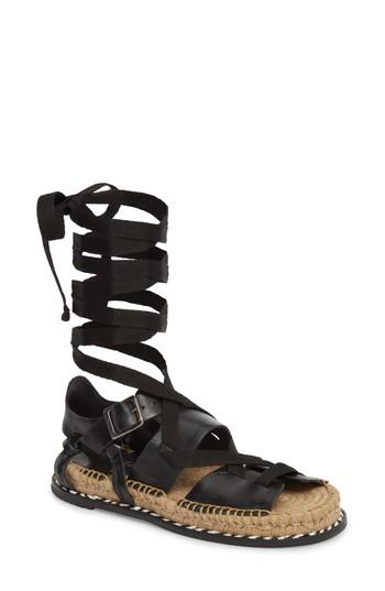 Women's Matisse Tabby Gladiator Sandal M - Black