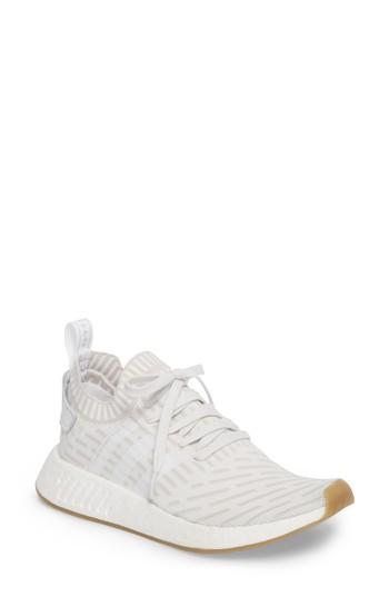 Women's Adidas Nmd R2 Primeknit Athletic Shoe Women's / 4 Men's M - White