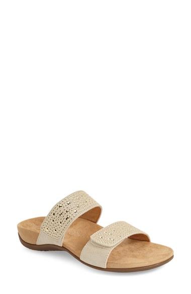 Women's Vionic 'samoa' Sandal M - Metallic