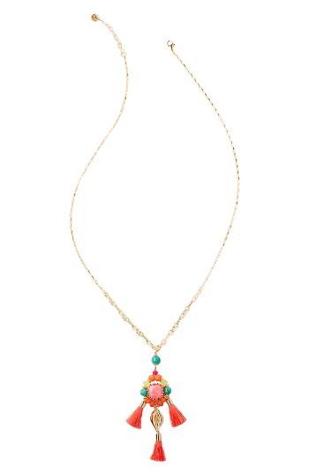 Women's Lilly Pulitzer Sunset Long Pendant Necklace