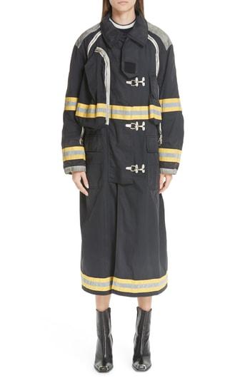 Women's Calvin Klein 205w39nyc Fireman Coat - Black