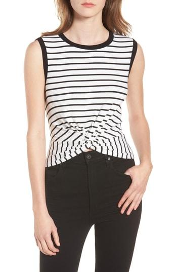 Women's Bailey 44 Twist & Shout Stripe Tank - White