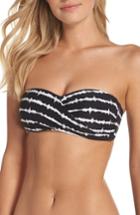 Women's Seafolly Mandala Bandeau Bikini Top Us / 10 Au - Black