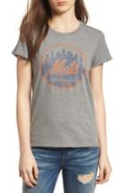 Women's '47 New York Mets Fader Letter Tee - Grey