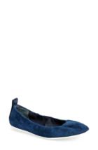 Women's Mercedes Castillo Carola Ballet Flat .5 M - Blue