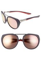 Women's Nike Flex Motion 54mm Sport Sunglasses - Matte Cave Purple
