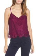 Women's Wayf Nora Lace Camisole - Purple
