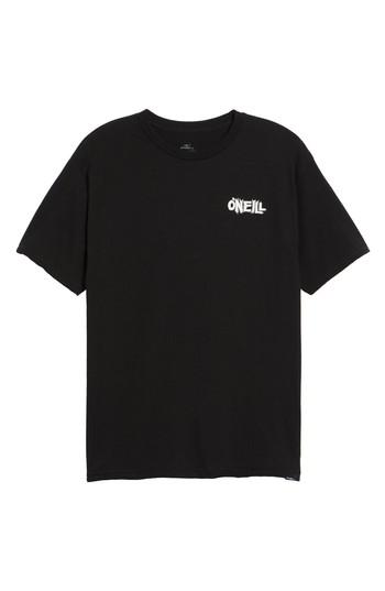 Men's O'neill Enemy Graphic T-shirt - Black