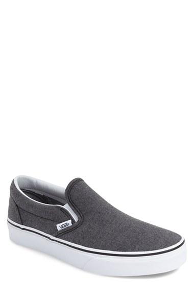 Men's Vans 'classic' Slip-on Sneaker M - Grey
