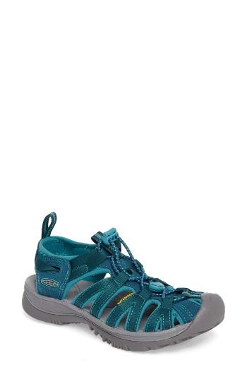 Women's Keen 'whisper' Water Friendly Sport Sandal M - Blue
