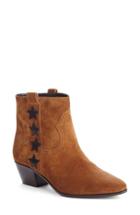 Women's Saint Laurent 'rock Star' Bootie Us / 36eu - Brown