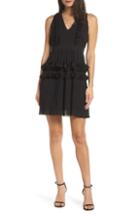 Women's Foxiedox Love Ruffle Dress - Black