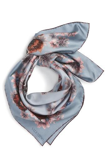 Women's Valentino Mariposa Garden Silk Scarf