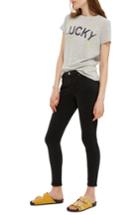 Women's Topshop Moto Sidney Stretch Skinny Jeans W X 30l (fits Like 24w) - Black