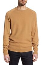 Men's Nordstrom Men's Shop Crewneck Cotton & Cashmere Sweater - Brown