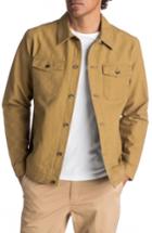 Men's Quiksilver Waterman Collection Tradie Canvas Jacket - Brown