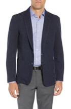 Men's Zachary Prell Granite Regular Fit Knit Sport Coat, Size - Blue