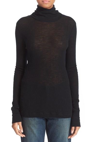 Women's T By Alexander Wang Rib Knit Wool Sweater
