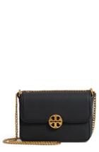 Tory Burch Mini Chelsea Leather Convertible Crossbody Bag - Black