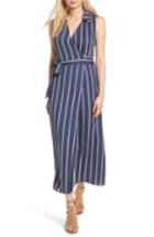 Women's L'academie The Sleeveless Wrap Dress - Blue