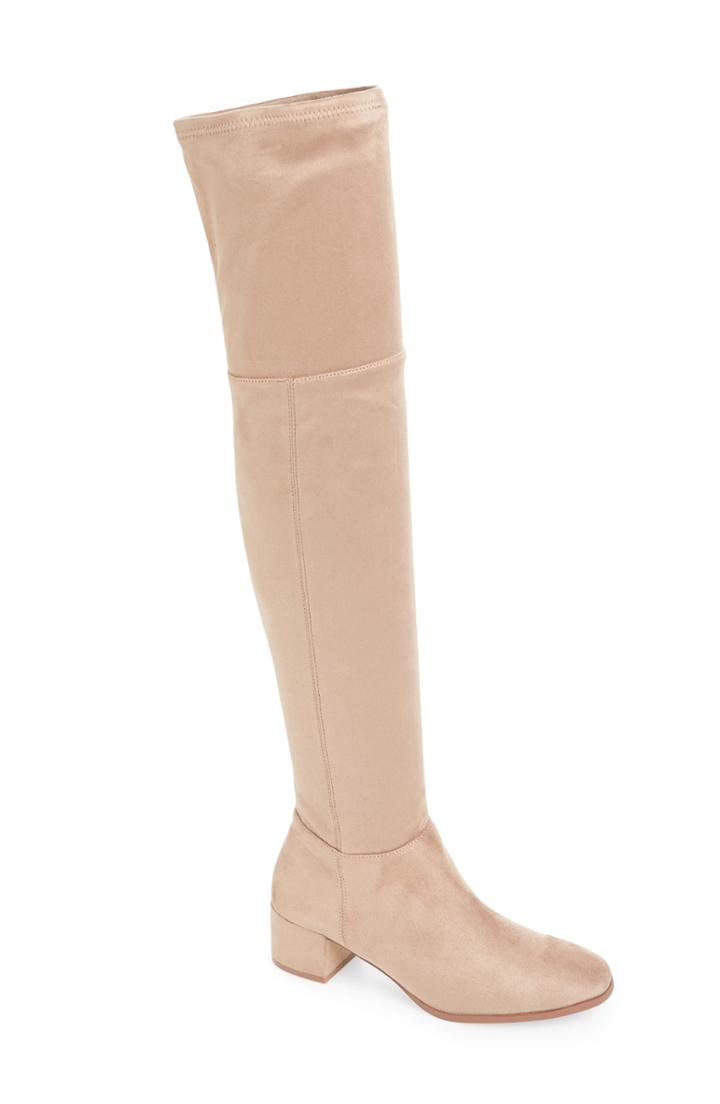 Women's Chinese Laundry Felix Over The Knee Boot .5 M - Beige