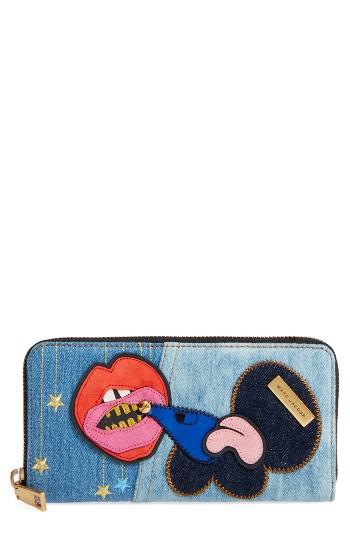 Women's Marc Jacobs Denim Wallet -