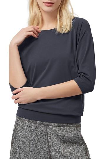 Women's Sweaty Betty Dharana Yoga Tee - Brown