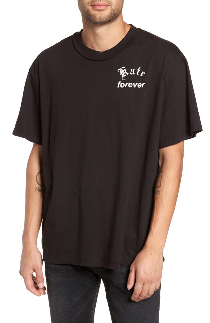Men's Mr. Completely Kate Forever Oversize T-shirt - Black