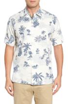 Men's Tori Richard Isle Escape Short Sleeve Sport Shirt - White