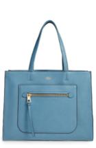 Vince Camuto Elvan Leather Tote - Blue